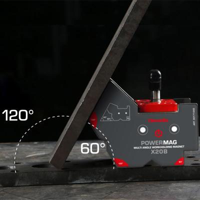 POWERMAG X20B Multivinkel Svejsemagnet med on/off funktion (490N/50kg)